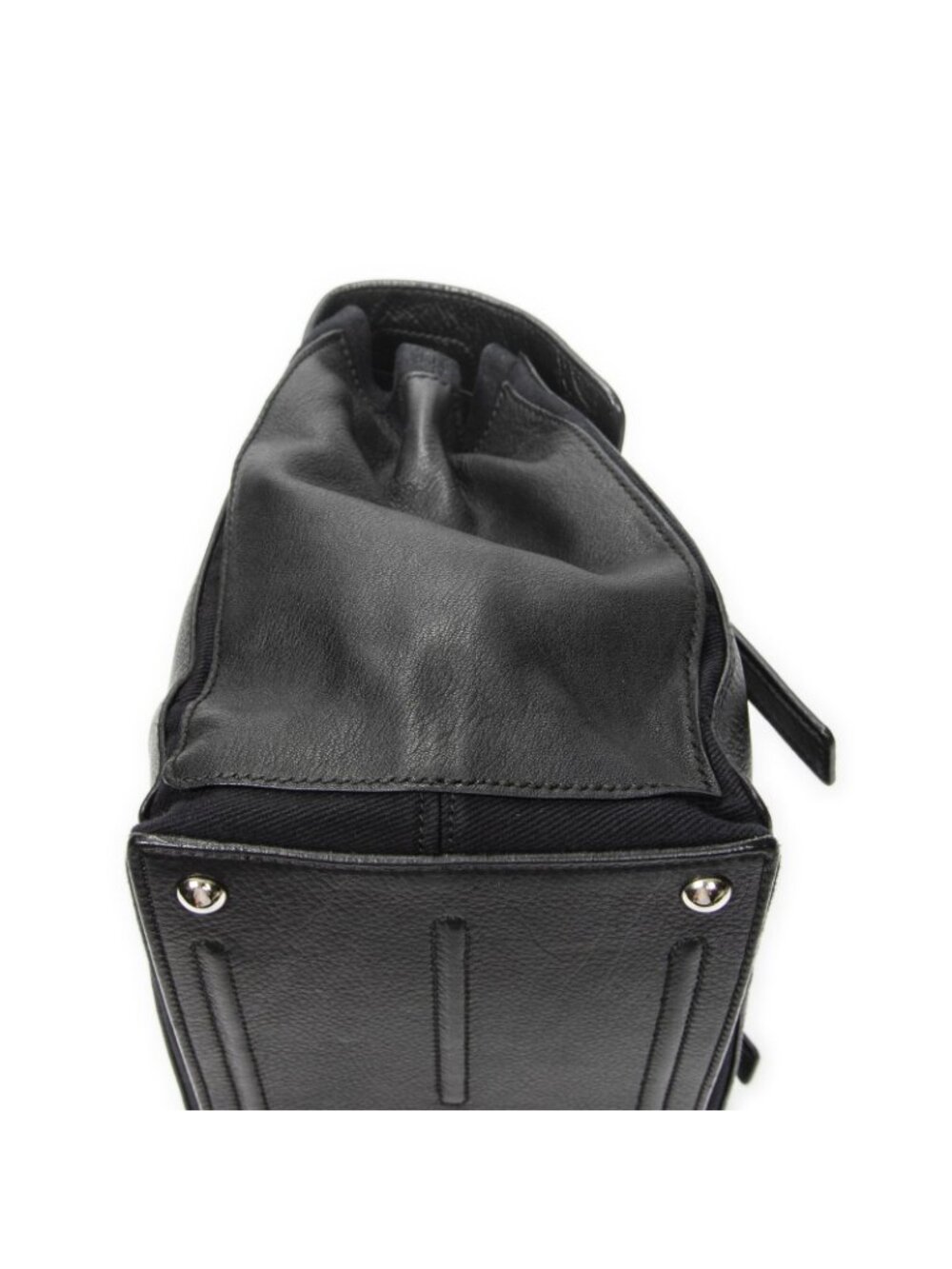 Saint Laurent Black Grain Calf Leather Shoulder Bag - Picture 7 of 10